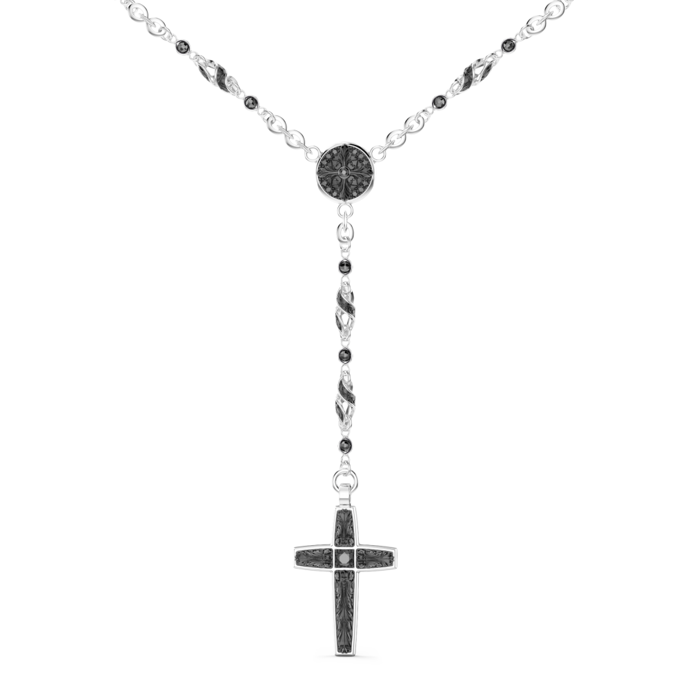Chi Rho Cursillo Crucifix Knotted Pocket Rosary or Closet Door Rosary –  Knots of Grace
