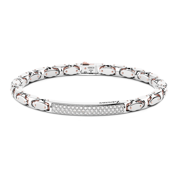 Zancan bracelet in 18kt gold and diamonds.