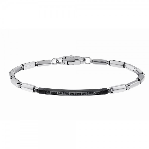 Zancan steel bracelet with...
