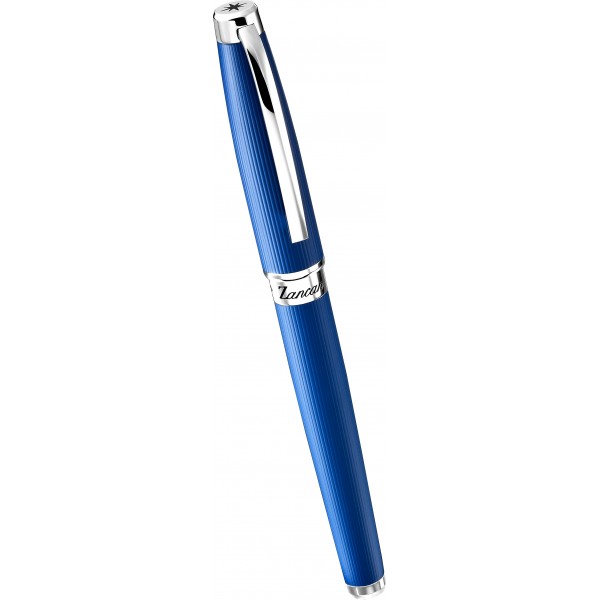 Zancan-Stift aus blauem Harz.