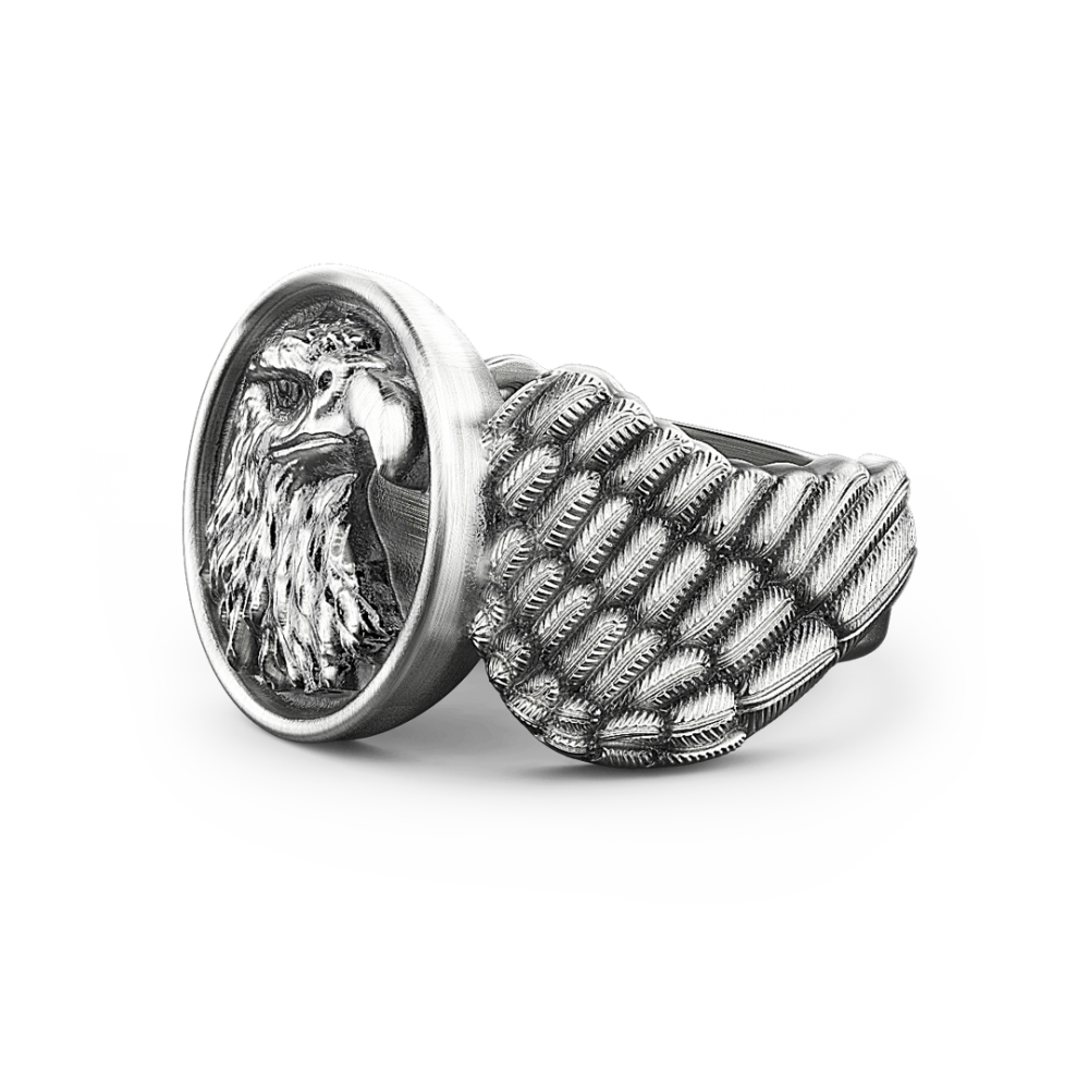 Men's Silver Eagle Rings, Bracelets, & more in Turquoise & Silver Tagged  