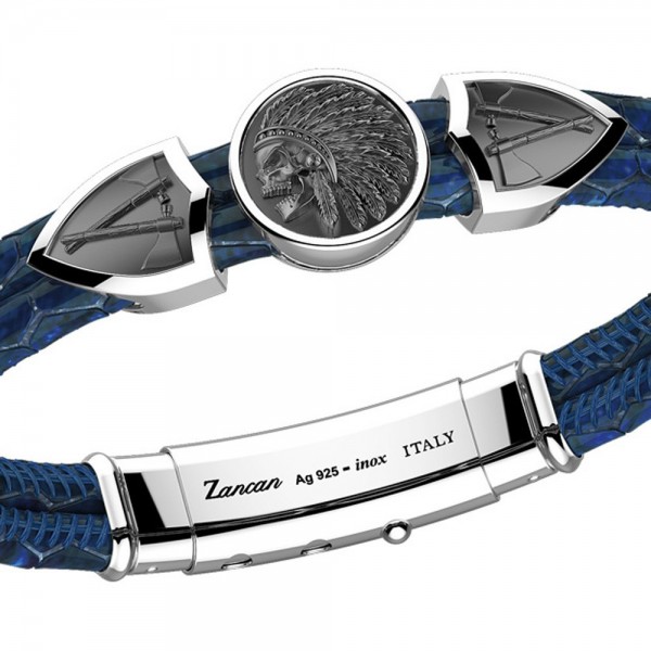Zancan-Armband aus Leder...