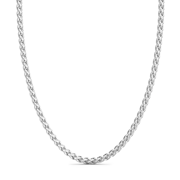 Zancan-Zopfkette aus Silber.